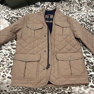 Tommy Hilfiger Tan Quilted Jacket